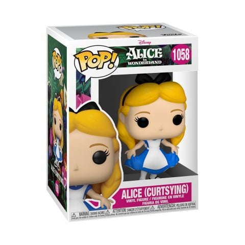Figurine Funko Pop! - N°1058 - Disney - Alice 70th - Alice Curtsying